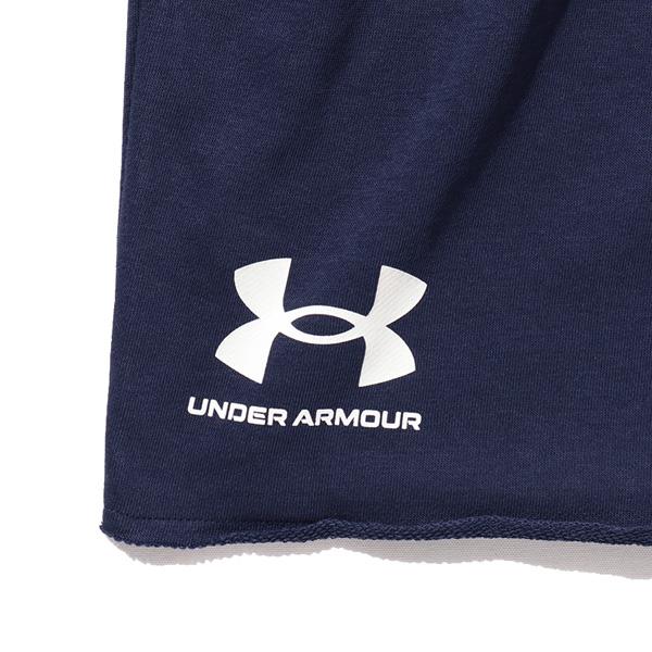 大きいサイズ メンズ UNDER ARMOUR アンダーアーマー スウェット ショートパンツ ハーフパンツ ショーツ RIVAL TERRY SHORT USA直輸入 1361631-410