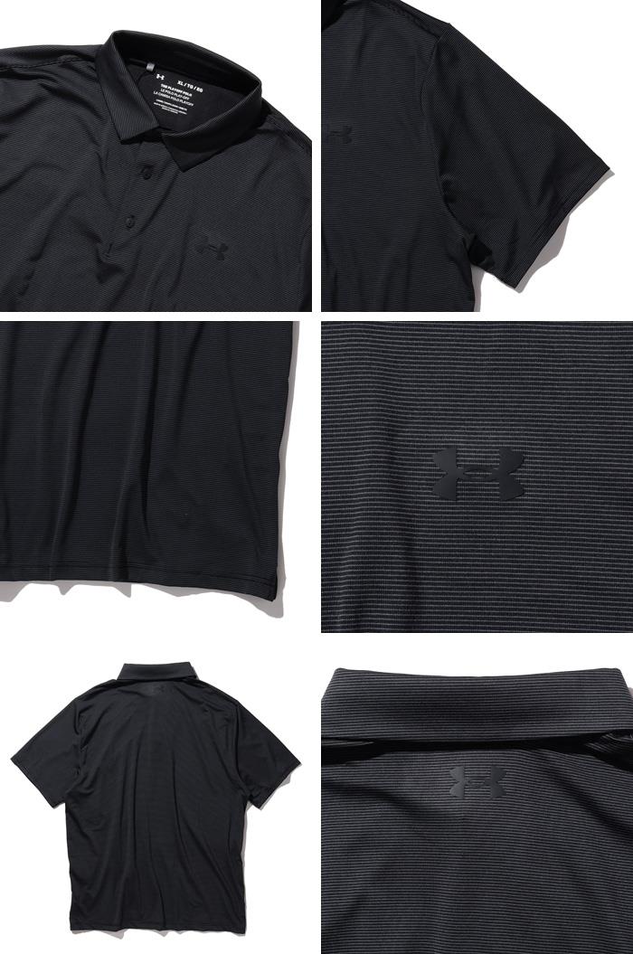 大きいサイズ メンズ UNDER ARMOUR アンダーアーマー 半袖 ポロシャツ USA直輸入 1378676-001