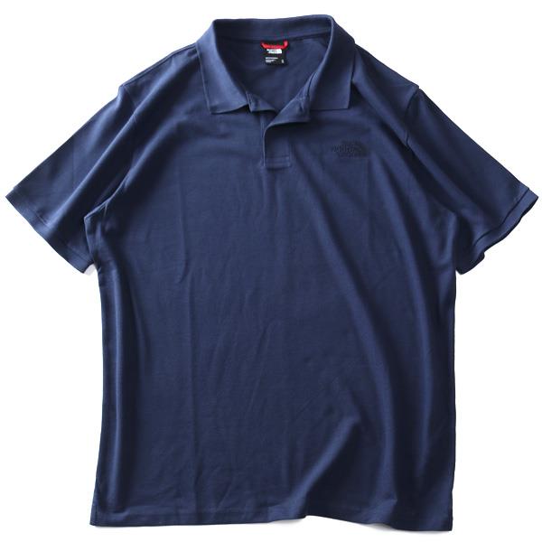 大きいサイズ メンズ THE NORTH FACE ザ ノース フェイス 鹿の子 半袖 ポロシャツ POLO PIQUET USA直輸入 nf00cg71-8k2