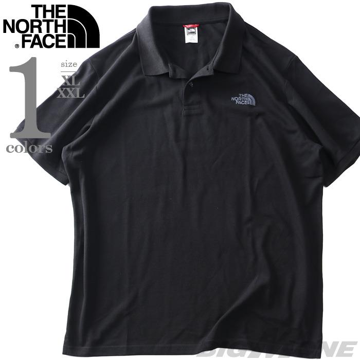 大きいサイズ メンズ THE NORTH FACE ザ ノース フェイス 鹿の子 半袖 ポロシャツ POLO PIQUET USA直輸入 nf00cg71-jk3