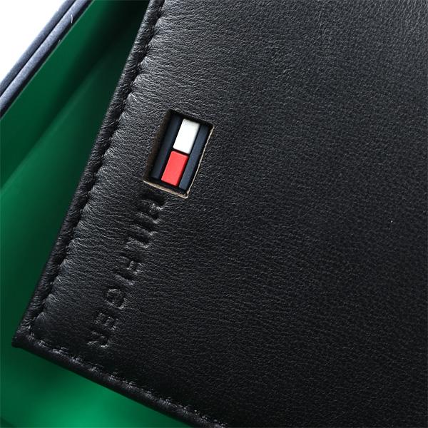 大きいサイズ メンズ TOMMY HILFIGER トミーヒルフィガー レザー 長財布 カードケース PASSCASE WALLET USA直輸入 31tl19x014