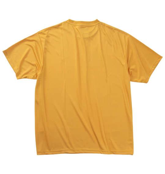 【max8】大きいサイズ メンズ OUTDOOR PRODUCTS DRY メッシュ 半袖 Tシャツ マスタード 1258-4220-4 3L 4L 5L 6L 7L 8L
