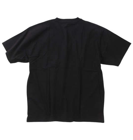 【max8】大きいサイズ メンズ OUTDOOR PRODUCTS 天竺 半袖 Tシャツ ブラック 1258-4222-2 3L 4L 5L 6L 7L 8L