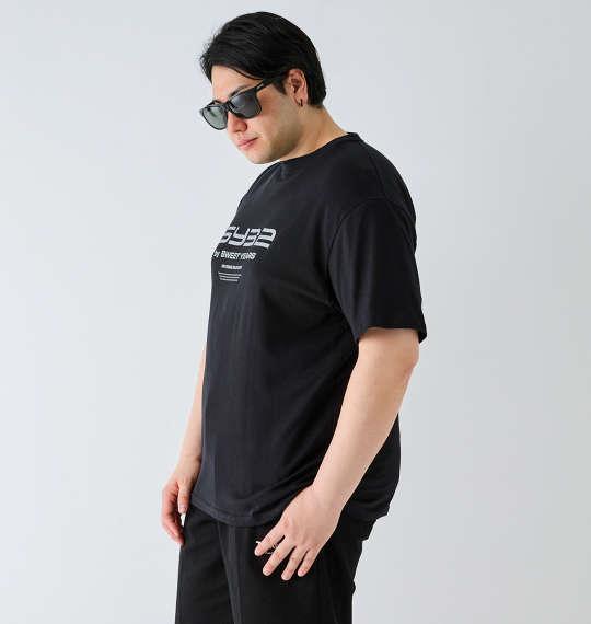 大きいサイズ メンズ SY32 by SWEET YEARS エクストリームロゴ 半袖 Tシャツ ブラック 1278-4294-2 3L 4L 5L 6L
