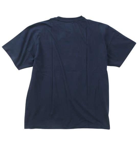 【max8】大きいサイズ メンズ OUTDOOR PRODUCTS 天竺 半袖 Tシャツ ネイビー 1258-4223-2 3L 4L 5L 6L 7L 8L