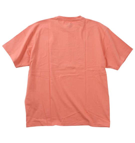 【max8】大きいサイズ メンズ OUTDOOR PRODUCTS 天竺 半袖 Tシャツ オレンジ 1258-4223-3 3L 4L 5L 6L 7L 8L