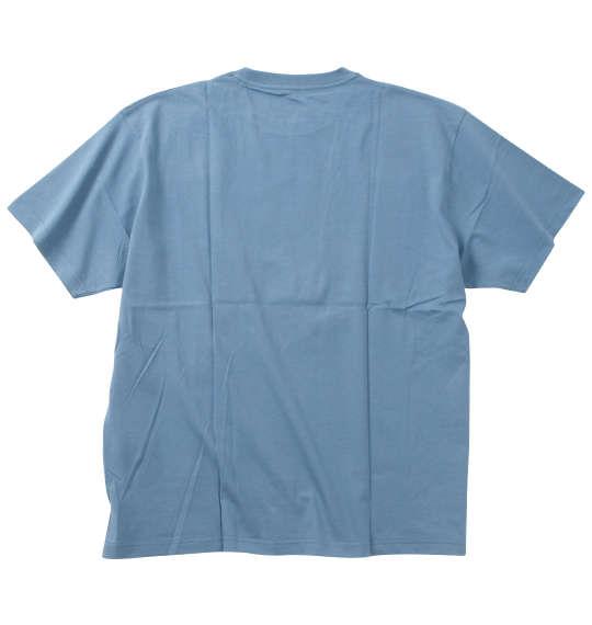 【max8】大きいサイズ メンズ OUTDOOR PRODUCTS 天竺 半袖 Tシャツ ブルーグレー 1258-4224-1 3L 4L 5L 6L 7L 8L