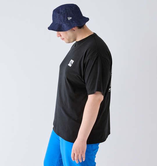【max8】大きいサイズ メンズ RUSTY バンダナグラフィック 半袖 Tシャツ ブラック 1278-4277-2 3L 4L 5L 6L 8L