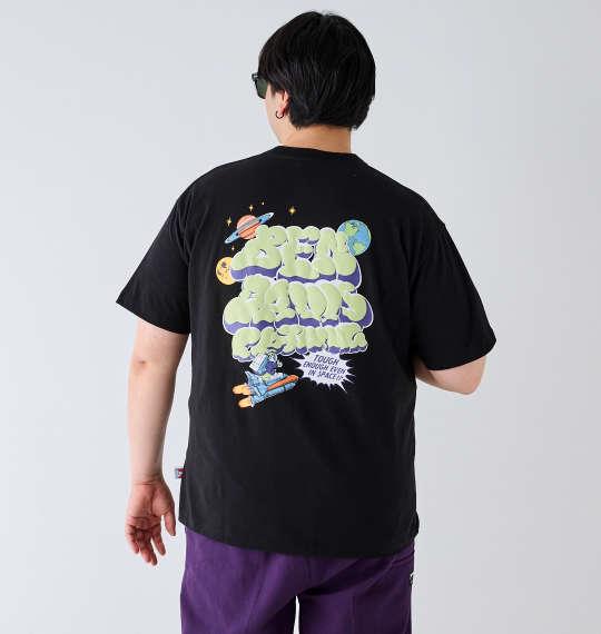 大きいサイズ メンズ BEN DAVIS ローンチスモーク 半袖 Tシャツ ブラック 1278-4283-2 3L 4L 5L 6L