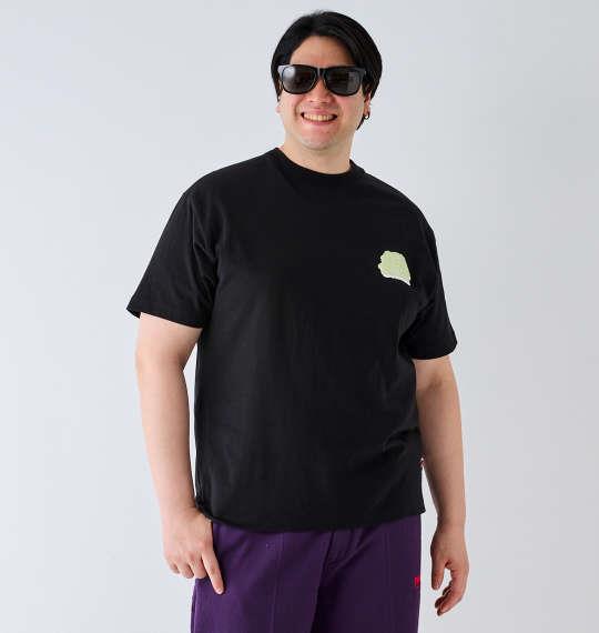 大きいサイズ メンズ BEN DAVIS ローンチスモーク 半袖 Tシャツ ブラック 1278-4283-2 3L 4L 5L 6L
