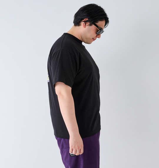 大きいサイズ メンズ BEN DAVIS ローンチスモーク 半袖 Tシャツ ブラック 1278-4283-2 3L 4L 5L 6L