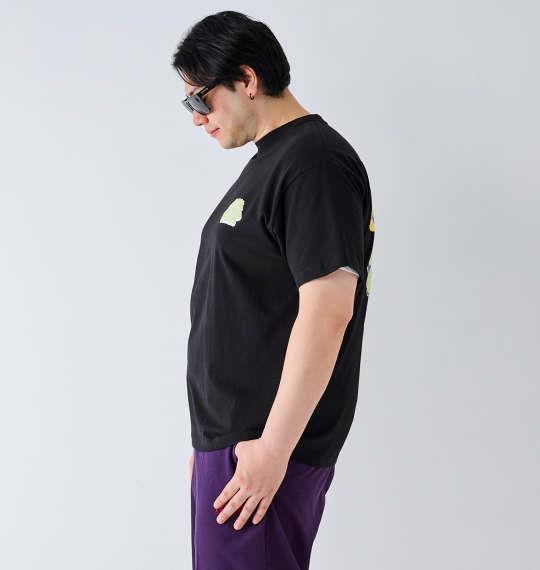 大きいサイズ メンズ BEN DAVIS ローンチスモーク 半袖 Tシャツ ブラック 1278-4283-2 3L 4L 5L 6L