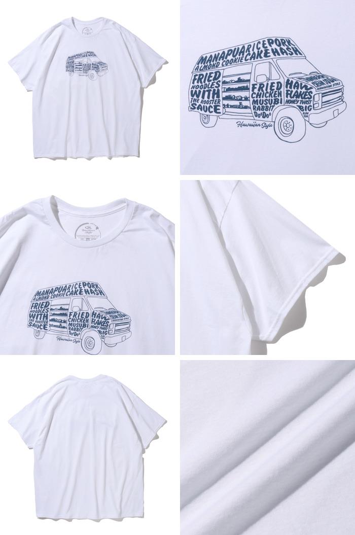 【SB0322】大きいサイズ メンズ HAWAIIAN STYLE ハワイアンスタイル LOCAL MOTION ローカルモーション 半袖 プリント Tシャツ USA直輸入 mts20102az