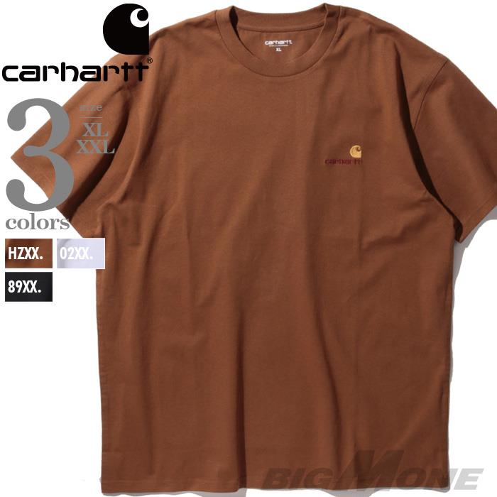 大きいサイズ メンズ CARHARTT カーハート WIP 半袖 Tシャツ WIP S/S AMERICAN SCRIPT T-SHIRT USA直輸入 i029956