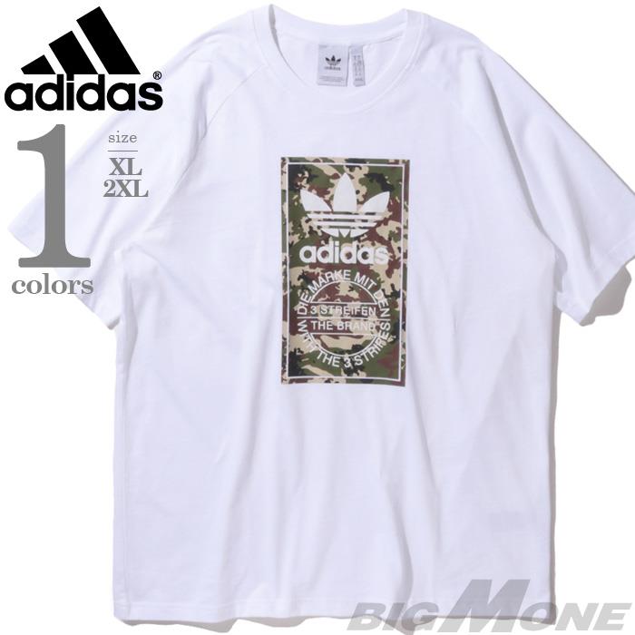 【SB0322】大きいサイズ メンズ ADIDAS アディダス カモ柄 シュータン 半袖 Tシャツ USA直輸入 jsw01