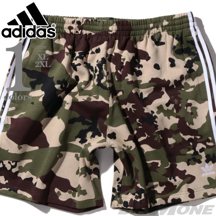 【SB0322】大きいサイズ メンズ ADIDAS アディダス 迷彩柄 スウェット ショーツ ショートパンツ ハーフパンツ USA直輸入 kop49