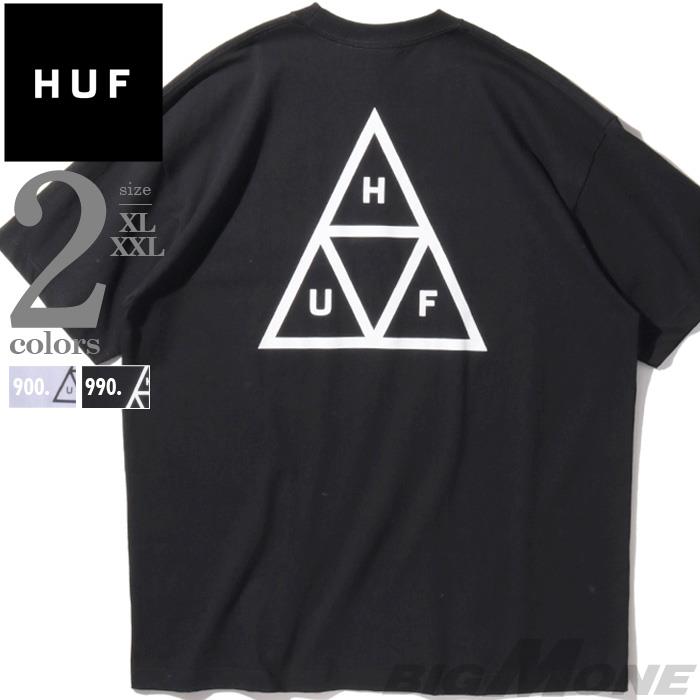 【SB0322】大きいサイズ メンズ HUF ハフ プリント 半袖 Tシャツ USA直輸入 ts01953