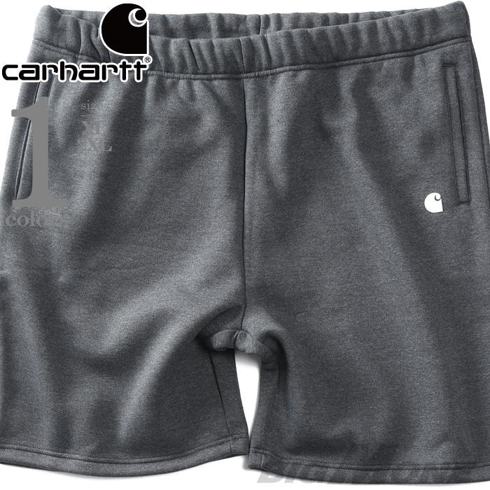 【SB0322】大きいサイズ メンズ CARHARTT カーハート リラックスフィット ミッドウェイト フリース ショーツ ショートパンツ ハーフパンツ USA直輸入 105840