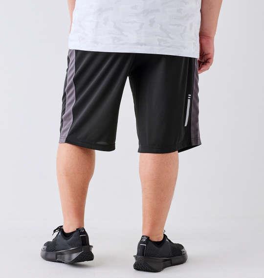 【max8】大きいサイズ メンズ Phiten DRY メッシュ ハーフパンツ ブラック 1274-4500-2 3L 4L 5L 6L 8L