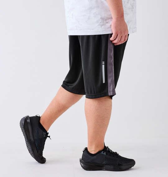 【max8】大きいサイズ メンズ Phiten DRY メッシュ ハーフパンツ ブラック 1274-4500-2 3L 4L 5L 6L 8L