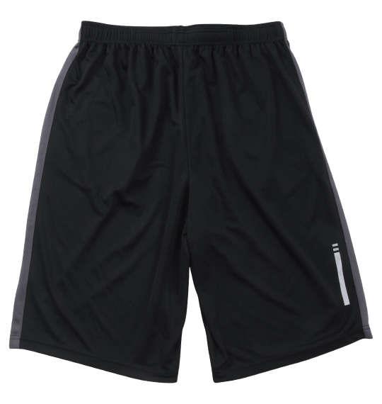 【max8】大きいサイズ メンズ Phiten DRY メッシュ ハーフパンツ ブラック 1274-4500-2 3L 4L 5L 6L 8L