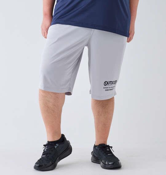 【max8】大きいサイズ メンズ OUTDOOR PRODUCTS DRY メッシュ ハーフパンツ グレー 1254-4202-1 3L 4L 5L 6L 7L 8L