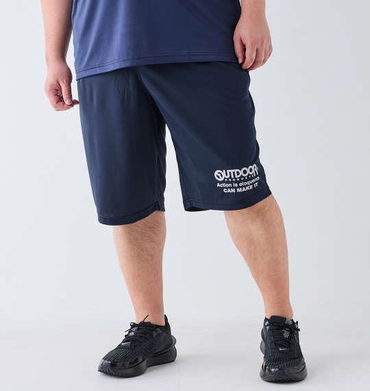 【max8】大きいサイズ メンズ OUTDOOR PRODUCTS DRY メッシュ ハーフパンツ ネイビー 1254-4202-3 3L 4L 5L 6L 7L 8L