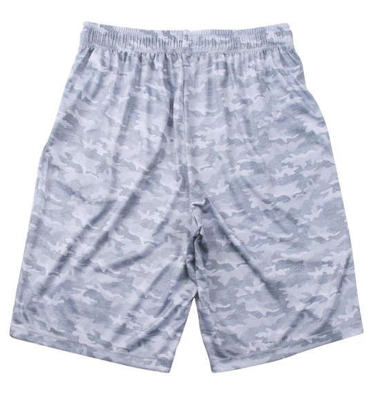 【max8】大きいサイズ メンズ OUTDOOR PRODUCTS DRY メッシュ カモフラ柄 ハーフパンツ グレー 1254-4203-1 3L 4L 5L 6L 7L 8L