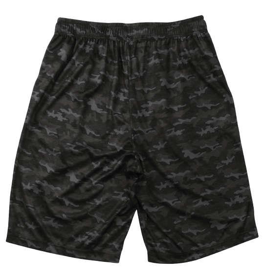 【max8】大きいサイズ メンズ OUTDOOR PRODUCTS DRY メッシュ カモフラ柄 ハーフパンツ ブラック 1254-4203-2 3L 4L 5L 6L 7L 8L