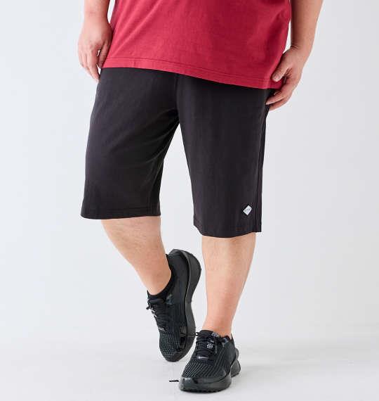 【max8】大きいサイズ メンズ OUTDOOR PRODUCTS 天竺 ハーフパンツ ブラック 1254-4204-2 3L 4L 5L 6L 7L 8L
