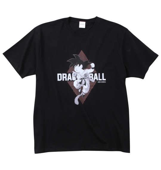 【max8】大きいサイズ メンズ DRAGON BALL 天竺 孫悟空 半袖 Tシャツ ブラック 1278-4595-2 3L 4L 5L 6L 8L