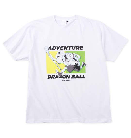 【max8】大きいサイズ メンズ DRAGON BALL 天竺 亀仙人 半袖 Tシャツ ホワイト 1278-4596-1 3L 4L 5L 6L 8L