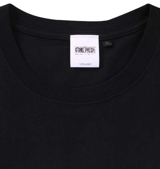 【max8】大きいサイズ メンズ ONE PIECE 天竺 チョッパー 半袖 Tシャツ ブラック 1278-4597-2 3L 4L 5L 6L 8L