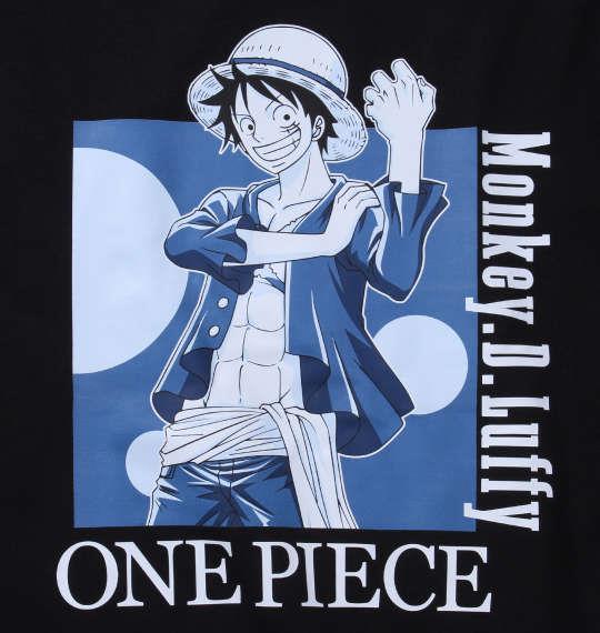 【max8】大きいサイズ メンズ ONE PIECE 天竺 ルフィ 半袖 Tシャツ ブラック 1278-4598-2 3L 4L 5L 6L 8L