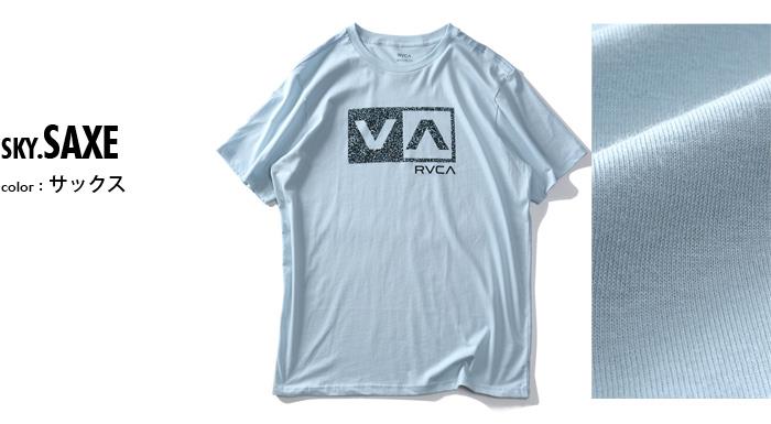 【SB0322】大きいサイズ メンズ RVCA ルーカ プリント 半袖 Tシャツ BALANCE BOX USA直輸入 avyzt00788