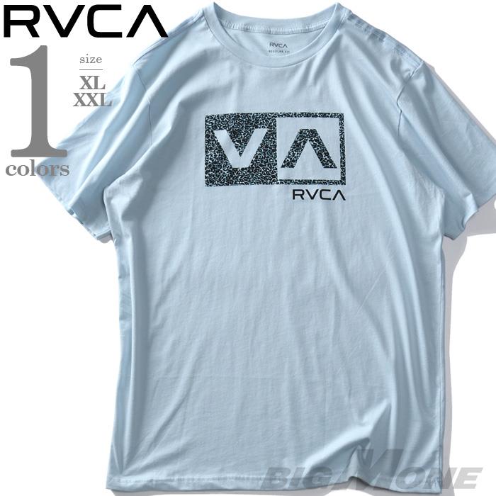 【SB0322】大きいサイズ メンズ RVCA ルーカ プリント 半袖 Tシャツ BALANCE BOX USA直輸入 avyzt00788