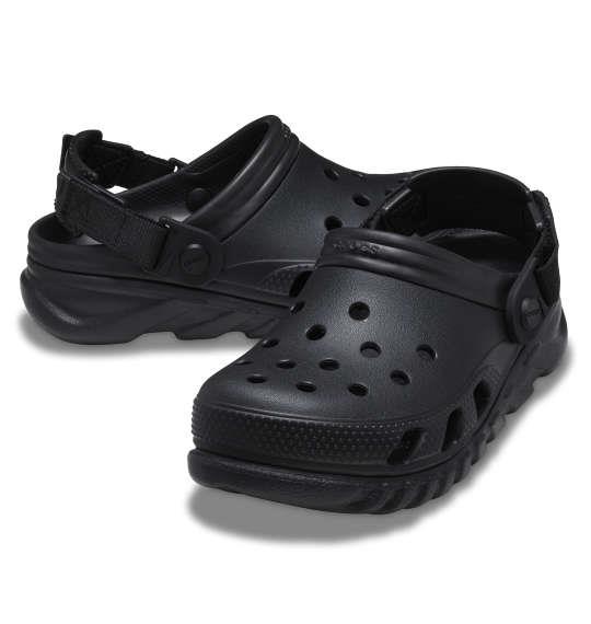 大きいサイズ メンズ crocs サンダル DUET MAX CLOG ブラック 1240-4360-2 M12 M13 M14