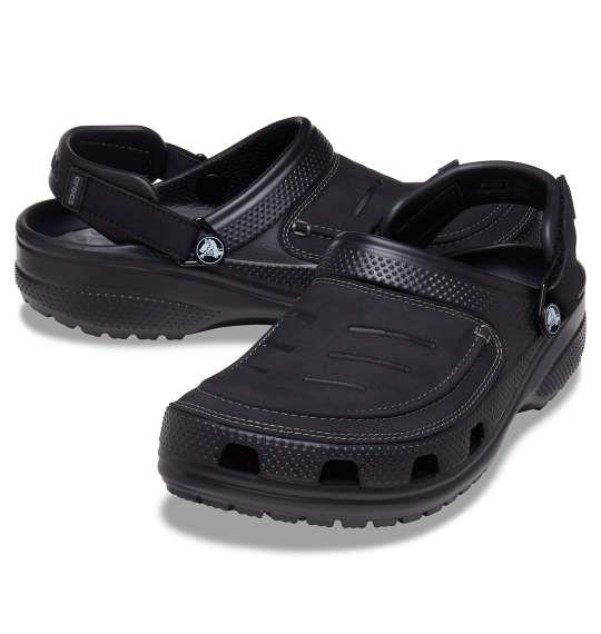 大きいサイズ メンズ crocs サンダル MEN'S CLASSIC YUKON VISTA Ⅱ LITERIDE CLOG ブラック × スレートグレー 1240-4361-1 M12 M13