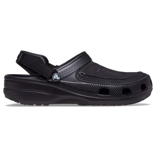 大きいサイズ メンズ crocs サンダル MEN'S CLASSIC YUKON VISTA Ⅱ LITERIDE CLOG ブラック × スレートグレー 1240-4361-1 M12 M13