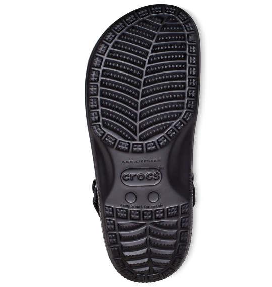 大きいサイズ メンズ crocs サンダル MEN'S CLASSIC YUKON VISTA Ⅱ LITERIDE CLOG ブラック × スレートグレー 1240-4361-1 M12 M13