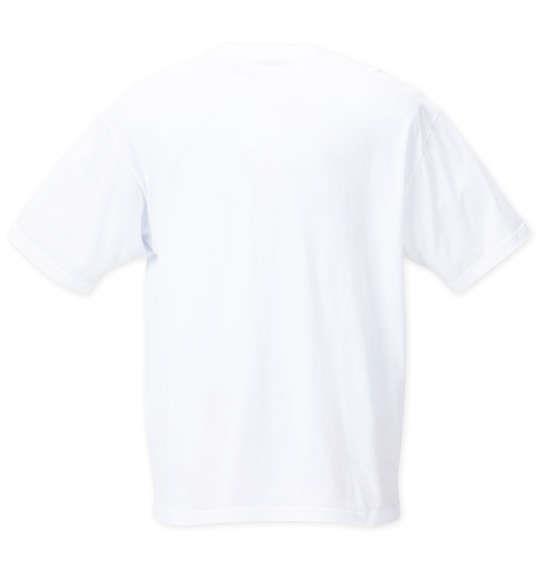 【max8】大きいサイズ メンズ MANCHES クルー Tシャツ 3枚パック ホワイト 1258-4320-1 3L 4L 5L 6L 7L 8L