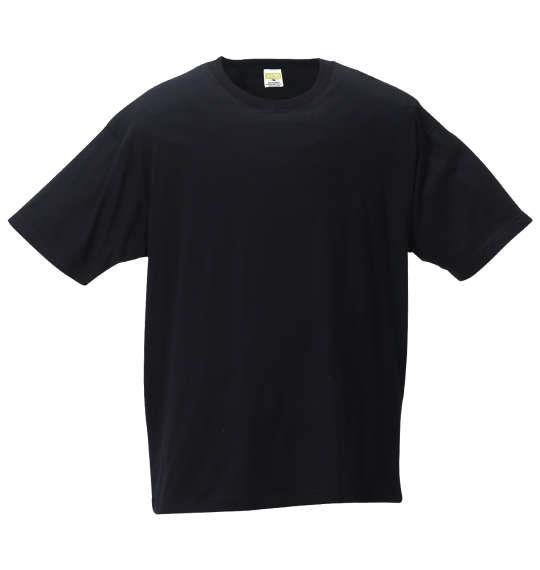 【max8】大きいサイズ メンズ MANCHES クルー Tシャツ 3枚パック ブラック 1258-4320-2 3L 4L 5L 6L 7L 8L