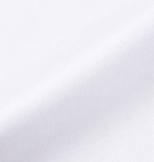【max8】大きいサイズ メンズ OUTDOOR PRODUCTS 天竺エンボス 長袖 Tシャツ ホワイト 1258-4300-1 3L 4L 5L 6L 7L 8L