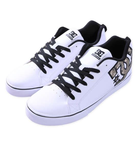大きいサイズ メンズ DCSHOES スニーカー COURT VULC SE SN ホワイト × カモ 1240-4303-1 30 31 32