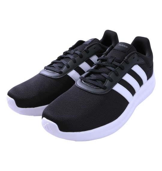 大きいサイズ メンズ adidas スニーカー LITE RACER 4.0 M コアブラック 1240-4332-2 29 30 31