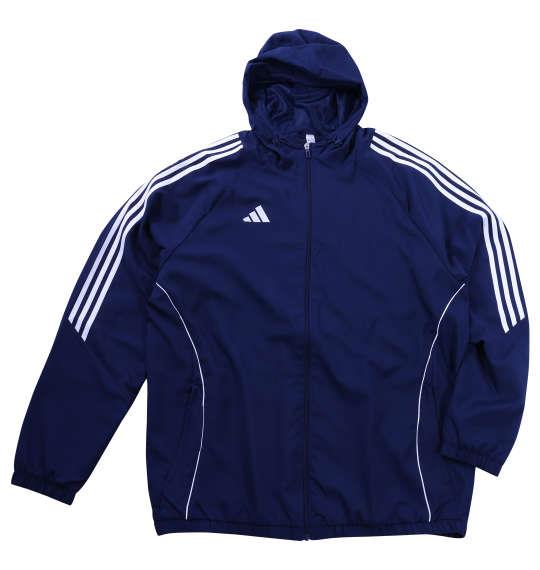 大きいサイズ メンズ adidas TIRO24 ウインド ジャケット チームネイビーブルー 1273-4313-1 4XLT 6XLT