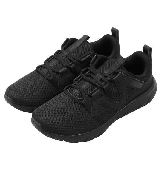 大きいサイズ メンズ PUMA スニーカー SOFTRIDEフレックスバイタル プーマブラック 1240-4311-1 29 30