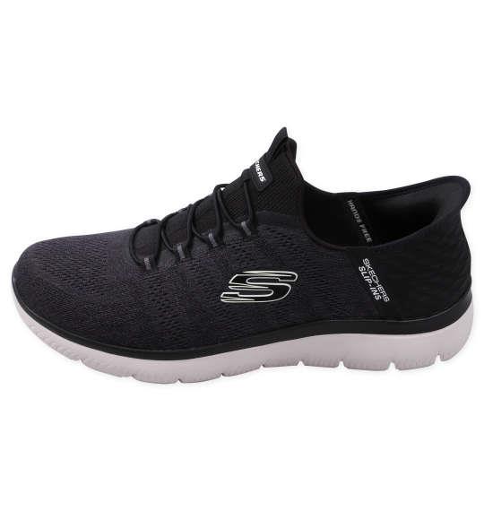 大きいサイズ メンズ SKECHERS スニーカー SLIP-INS SUMMITS-KEY PACE ブラック 1240-4353-2 30 31 32