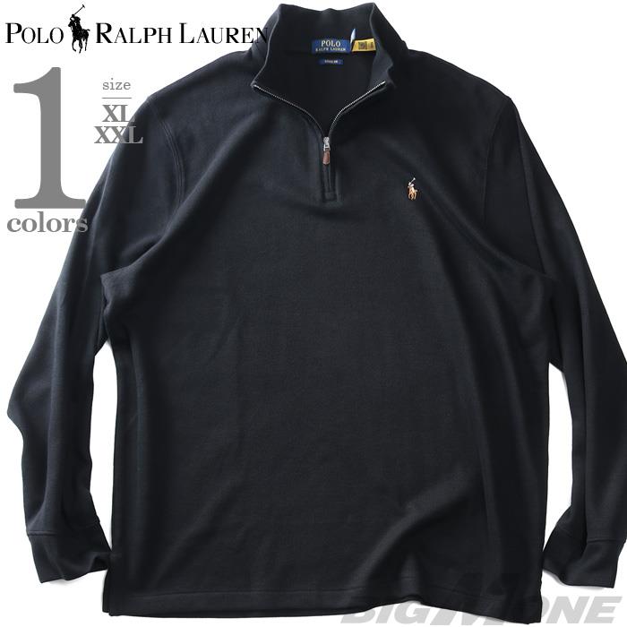 【BB2024】大きいサイズ メンズ POLO RALPH LAUREN ポロ ラルフローレン ハーフジップ セーター ニット USA直輸入 710671929-001