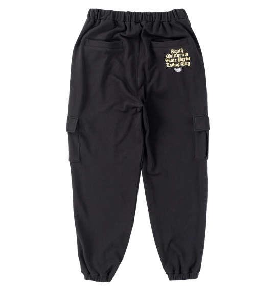 【max8】大きいサイズ メンズ SEVEN2 裏毛 スウェット カーゴ パンツ ブラック 1264-4350-2 3L 4L 5L 6L 8L